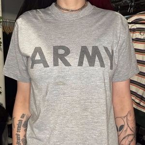 Vintage Reflective Army Tee